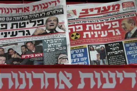 israeli newspapers list